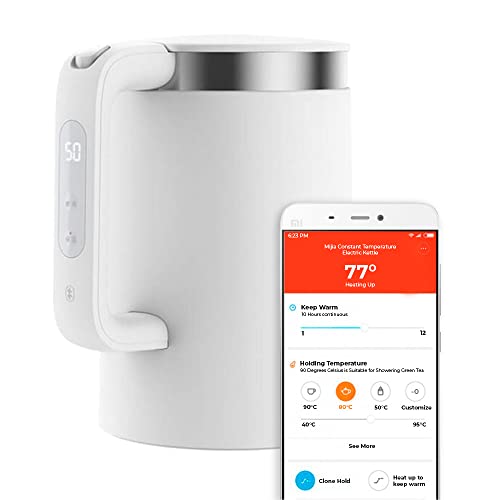 Xiaomi Smart Kettle Pro - Hervidor de agua con Pantalla de temperatura en tiempo real, capacidad de 1,5 L, Termostato...