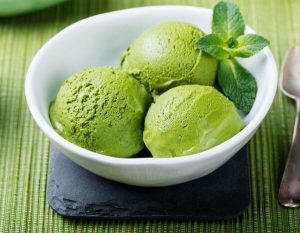 receta helado de aguacate y té verde